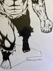 Scott Ambruson Original Incredible Hulk Ink Comic Art Mcu Marvel Bruce Banner
