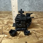 Cast Iron Antique Toy Wood Cook Stove With Cast Iron And Utensils