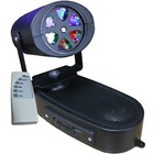 Led Gobo Projector  Comes With 4 Changeable Gobos  Christmas Snowflakes Hallow