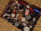 Large Mixed Watch Lot Box About 13 Lbs