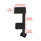 Boat Trailer Dual Steps W  Handle Universal Rotatable 360 For Bass Pontoon Boats