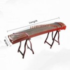 Guzheng Cover Dust Cover Bamboo Lotus Pattern Electronic Keyboard Cover