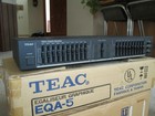 Teac Eqa-5 10-band Graphic Equalizer Stereo Dual-channel Vintage Hi-fi
