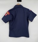 Boy Scouts Of America Cub Scout Uniform Youth Shirt Usa Blue Size Medium