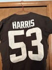 Nick Harris Game Used worn Practice Jersey Fanatics Coa Cleveland Browns