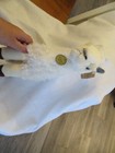 Nwt Aurora World Miyoni Plush Toy 12    Fluffy Baby Llama   26269 Cream Color