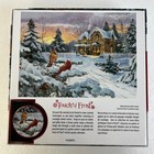  touch Of Frost  500 Piece Jigsaw Puzzle Winter Memories With Cardinal Complete