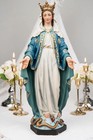 15 8  Our Lady Of Grace Statue Virgin Mary With Crown Catholic Gift Decor