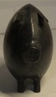 Vintage Metal Mid Century Modern Steel Artisan Pig Sculpture 5 5  Tall 6  Long