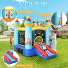    kids Inflatable Bounce House Jump slide Bounce Castle With Blower For Backyard   