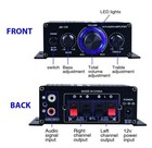 400w 12v 2 Channel Powerful Stereo Audio Power Amplifier Hifi Bass Amp Car