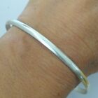 Vintage Taxco Sterling Eternity Classic Smooth Stackable Bangle Bracelet 925