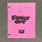 Family Guy Set 2006 Production Used Table Draft Scripts W  Written Casting Notes