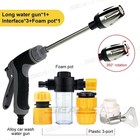 Hose Hawk Pressure Washer Nozzle Pro 360   Rotating 3 Spray Modes Compact