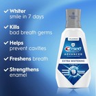 Crest Pro-health Advanced Mouthwash  Alcohol Free  Extra Whitening     