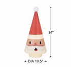 Mr  Christmas 24    Blow Mold Retro Santa Tree - Vintage Style Head