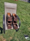 Set Of 4 Singer Treadle Sewing Machine Drawers In Racks