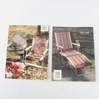 Lot Of 2 Plaid Macrame Chair Pattern Booklets  8313  8396 Miller James