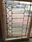 Sg 2192 2 Av Price Each Antique Leaded Glass Transom Window 28 25 X 40 25