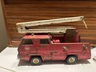 Tonka Snorkel Pumper Fire Truck 1976 Pressed Steel For Parts Restore  Poor Shape