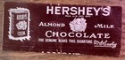 Pristine Vintage 1928 Hershey s Almond Chocolate Bar Wrapper 5 Cents Sbk No Glue