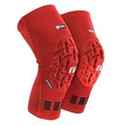  Pro Padded Compression Knee Sleeves     Compression Padded Knee Adult Small Red