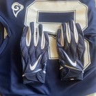  size Xl  Nike Superbad 4 5 Fg Nfl Gloves Black Gray Pgf764-017