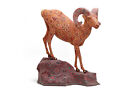 Huichol Art Sculpture Bighorn Sheep Mountain Guardian 50 8 In    Bead Mexico Art