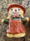 Cracker Barrel Scarecrow Salt And Pepper Shaker Set 2025 Harvest Fall Brand New