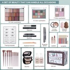 All In One Makeup Kit For Women Full Kit  Gift Set Girls   Red 