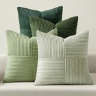 Throw Pillow Covers Set 4 Pcs Decorative Soft Cushion Case For Sofa Couch Bed
