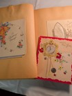 Vtg 1940s 1950s Scrapbook Album Cards Ephemera B   W Photos Army Telegrams 