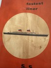 Vintage S s  United States Deck Plan Brochure Ocean Liner Maritime Ephemera Ship