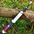 Handmade Aragorn Ranger Sword Strider Sword Lotr Blade Replica With Scabbard