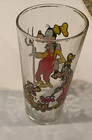 Vintage 1978 Goofy And Pluto Walt Disney Character Glass Pepsi Collector Series