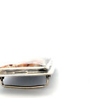 Large Lace Agate Sterling Silver Belt Buckle 129 4g 3  X2 3  Western
