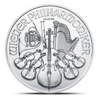 2021 Austria Philharmonics 1 Ounce    999 Fine Silver Coin B u