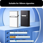 Cigarette Case 100s King Size  2 Pack   Magnetic Switch 20pcs Cigarette Holder C