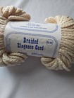 Vintage Braided Elegance Cord - Macrame - 6mm - Ivory Skein Roll 100 Yards 