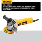 Dewalt Angle Grinder  One-touch Guard  4-1 2 -inch  dwe4011  Small  Yellow