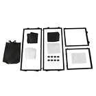 New Portable Dj Event Facade Booth Foldable Cover Screen 2 Scrims 67 20x15 7  