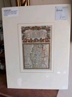 Antique Map Copper Engraved Hand Coloured 1720 Owen   Bowen Nottinghamshire Eng