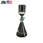 Lab Filtering Flask Glass Vacuum Suction Filter 1000ml   Buchner Funnel 350ml