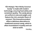 Yen Hoang Coconut Durain Coffee Milk Candy Coffee Made In Vietnam 100g Bag