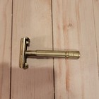 Gillette Vintage Adjustable Safety Razor Twist To Open W  Red Plastic Case