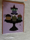 Papyrus Lot Of 6 Halloween Greeting Cards Witch Pumpkin Owl 3d New  Embellished 