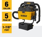 Dewalt 6 Gal 5 Hp Wall-mounted Wet dry Vacuum Cleaner Dxv06g