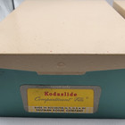  lot Of 2  Kodak 35mm Slide Storage Compartment File Box Vintage Blue Red Nice