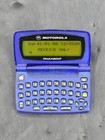 Vintage Motorola Talkabout Flex 2-way Pager Blue A06pkb5806aa Weblink Wireless