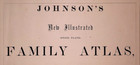 Rare 1863 Map   China   Authentic Johnson Atlas Map    14x18  Free S h  004